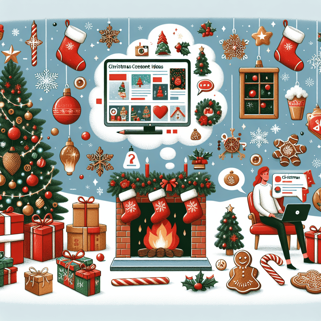 christmas content ideas for social media